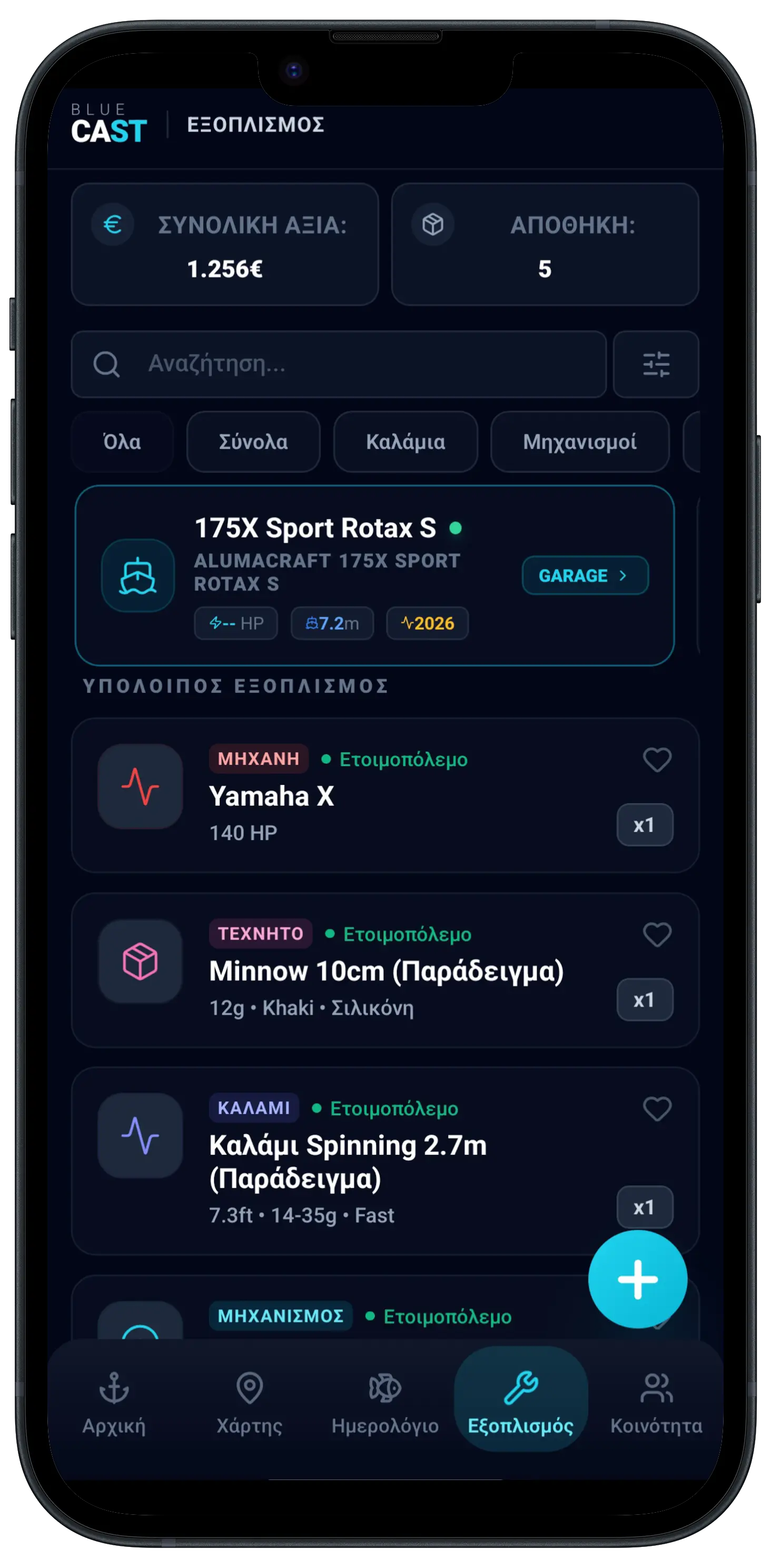 Equipment List